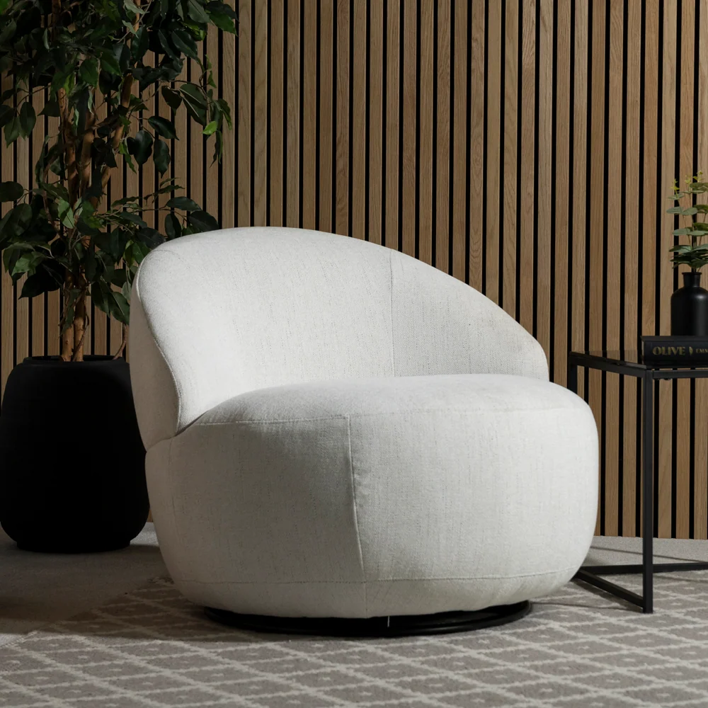 Cadeira Giratória Natural