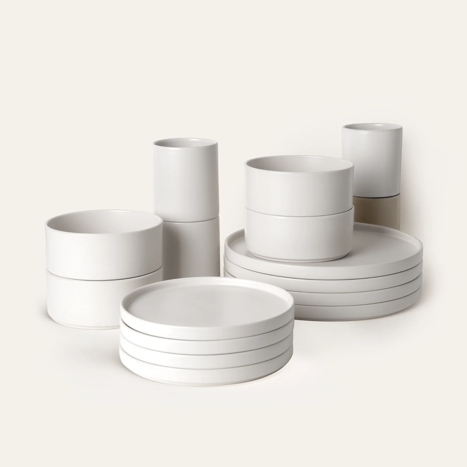 Conjunto de Café da Manhã e Jantar (16 Peças)
